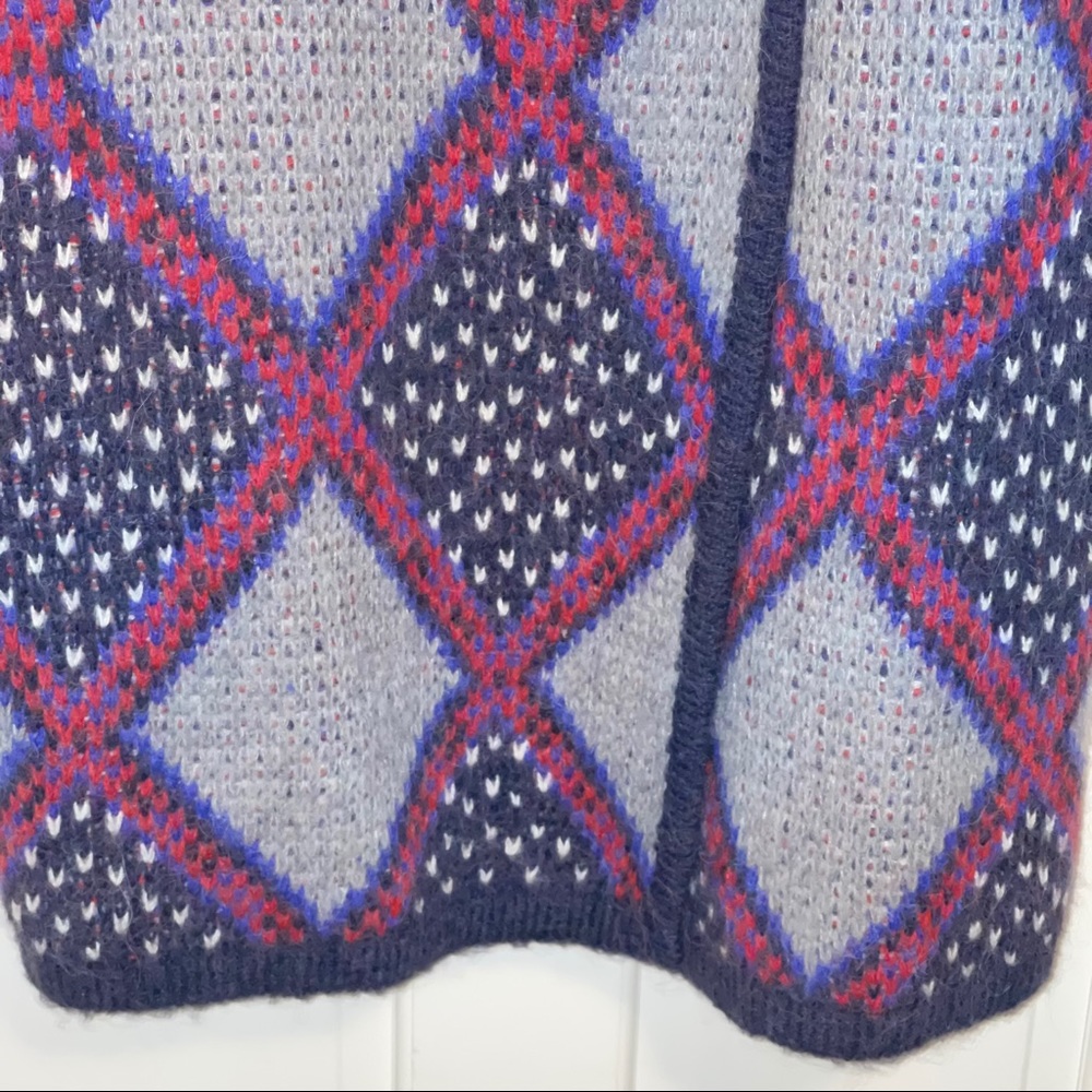 Tommy Hilfiger Sweater Coat Toggle Pockets Alpaca - Picture 6 of 12